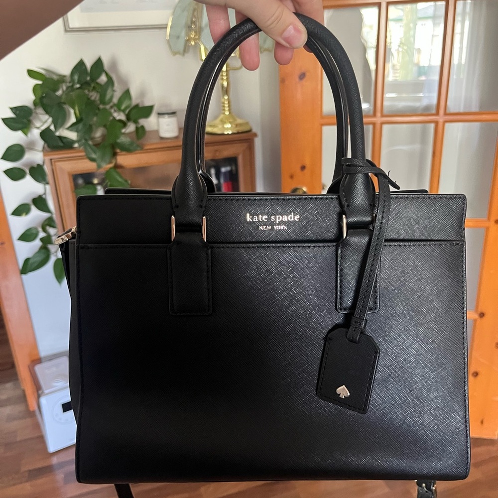 Kate Spade Black Leather Bag